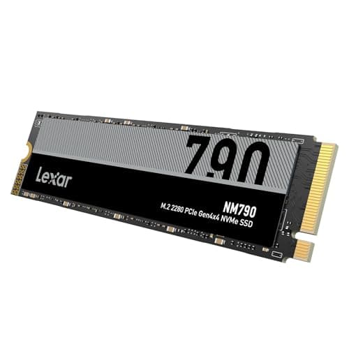 Image of Lexar NM790 SSD 2TB, M.2 2280 PCIe Gen4x4 NVMe 1.4 Internal SSD, Up to 7,400MB/s Read, Up to 6,500MB/s Write, Internal Solid State Drive for PS5, PC, Laptop, Gamers, Professionals