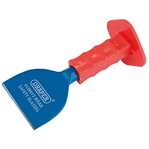 Image of Draper 64680 Brick Bolster with Hand Guard, 100 mm