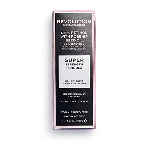 Image of Revolution Skincare London, Smoothing Serum with 0.5% Retinol and Rose Hip Seed Oil 30ml