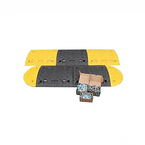 Image of Traffic Safety Products 3 METRE Speed Ramp Kit *50mm* (5 mid-sections, 2 tapered ends)