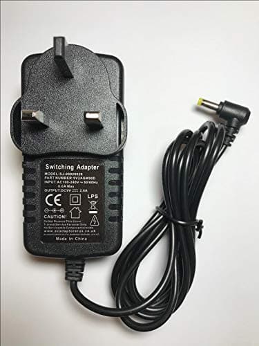 Image of Replacement for 9V AC-DC Adaptor Charger for LEXIBOOK DVDP6PA Paw Patrols Portable DVD Player