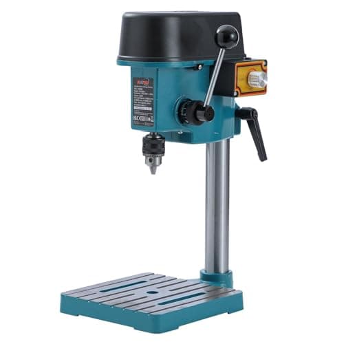 Image of KATSU Mini Bench Drill Pillar Press Stand 100W with Fully Adjustable Speed + 6mm Chuck + Electronic Variable Speed Switch