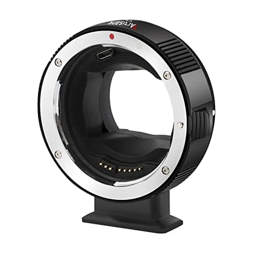 Image of 7artisans EF-SE Lens Adapter Auto-Focus Lens Converter Ring Compatible for Canon EF/EF-SE Lens and Sony E-Mount Camera for Sony A6400, A7M3, A7M4, ZVE10