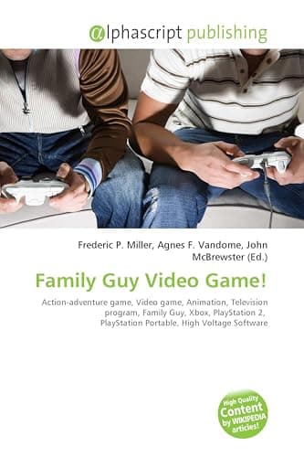 Image of Family Guy Video Game!: Action-adventure game, Video game, Animation, Television program, Family Guy, Xbox, PlayStation 2, PlayStation Portable, High Voltage Software