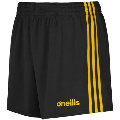 Image of O'Neills Mens Shorts Adults Black/Amber M