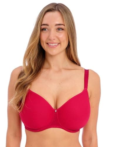 Image of Fantasie Women's Envisage Underwire Spacer Molded T-Shirt Bra, Raspberry, 36F