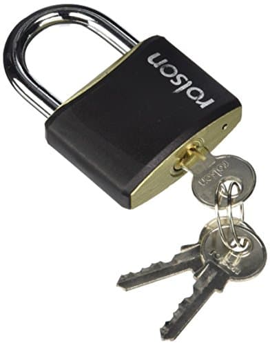 Image of Rolson 66407 Padlock, Black, 50 mm