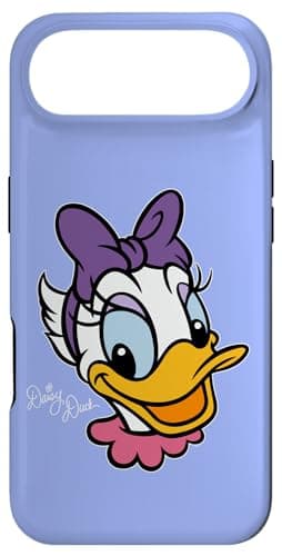 Image of Disney Daisy Duck Big Face Retro Character Trip Matching Case for iPhone Air