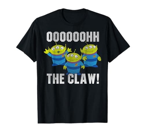 Image of Disney Pixar Toy Story Alien The Claw Distressed Tee T-Shirt