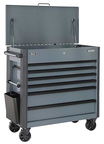 Image of Sealey Superline Pro 6 Drawer Tool Cabinet with Ball Bearing Slides - Grey - AP366G