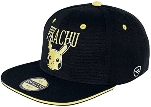 Image of Difuzed Pokemon - Angry Pika - Snapback Cap Black