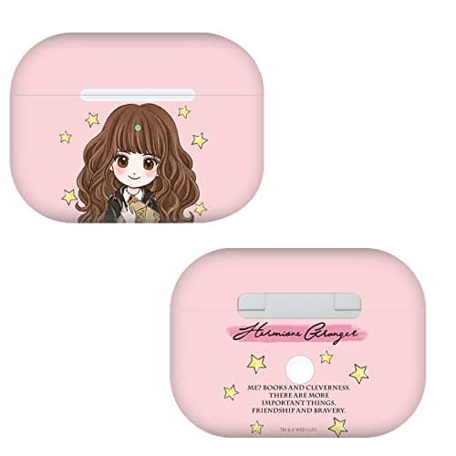 Image of Head Case Designs Officially Licensed Harry Potter Hermione Granger Deathly Hallows XXXVII Vinyl Sticker Skin Decal Cover Compatible With Apple AirPods Pro