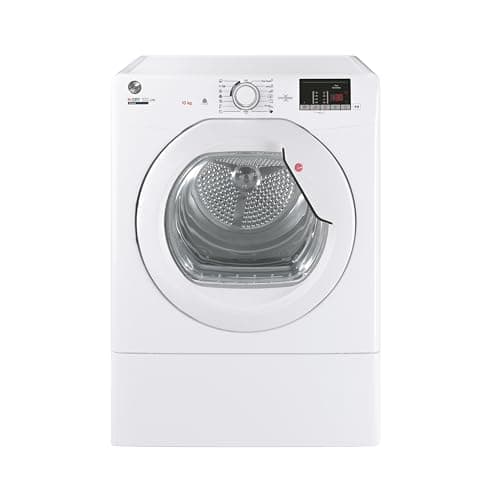 Image of Hoover H-DRY 300 LITE Freestanding Vented Tumble Dryer, 10 Kg, Class C, NFC & hOn App, Anti-Allergy & Advanced Care, White, 59.6x60.7x85 cm - HLE V10DG-80