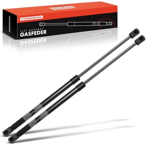 Image of Frankberg 2x Gas Strut Tailgate Window Left and Right Compatible With Cherokee KJ SUV 2002 2003 2004 2005 2006 2007 Replace# 55360171AA