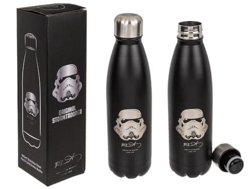 Image of Out of the blue Stormtrooper I Metal Drinking Bottle for Approx. 500 ml Height Approx. 27 cm in Gift Box