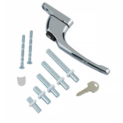 Image of ERA Universal Window Handle Inline Espag Handle Multi-Spindle Chrome