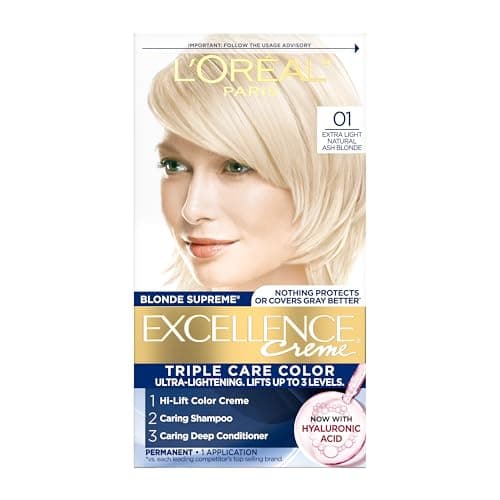 Image of L'Oreal Paris Excellence Creme, 01 Extra Light Ash Blonde, (Packaging May Vary)