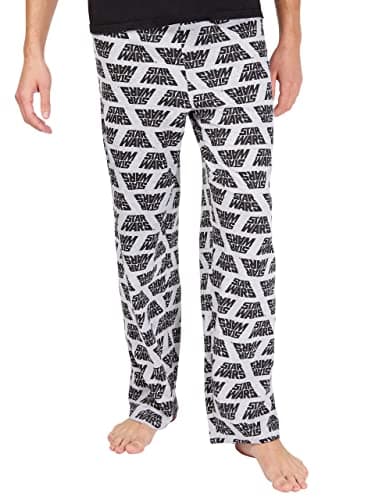 Image of Disney Mens Star Wars Lounge Pants Grey Large