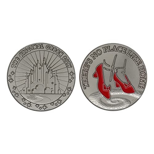 Image of The Wizard of Oz Limited Edition Collectible Coin – Official Numbered Movie Memorabilia – Dorothy, Yellow Brick Road Tribute – Premium Display Coin for Classic Film Fans