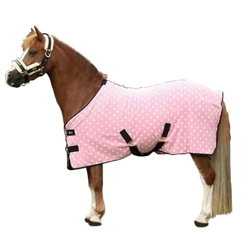 Image of Supreme Products Dotty Fleece Horse Rug (3´ 3) (Pink)