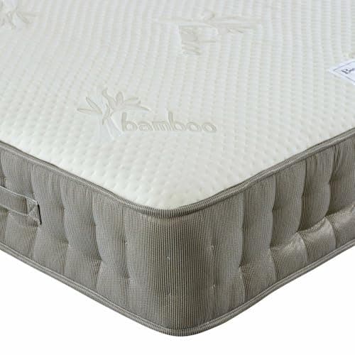Image of Bedmaster Bamboo Vitality 2000 Pocket Sprung Memory Foam Mattress And Reflex Foam (Double)