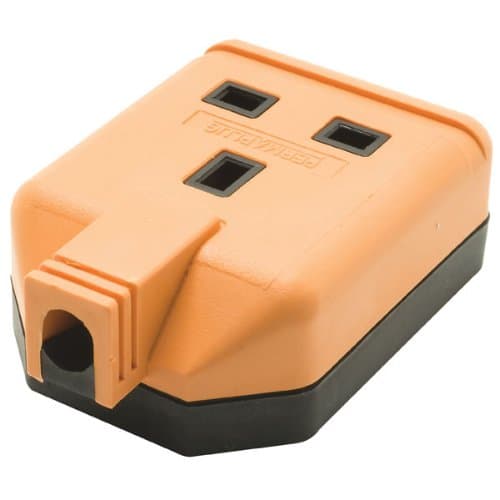 Image of Masterplug ELS13O Free Mains Socket 13A - Orange