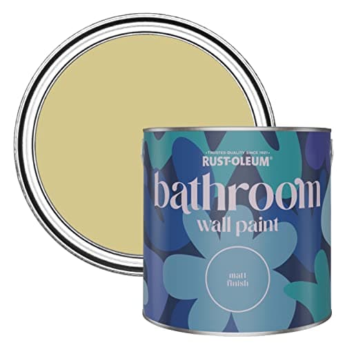 Image of Rust-Oleum Green Water-Resistant Bathroom Wall & Ceiling Paint - Wasabi 2.5L