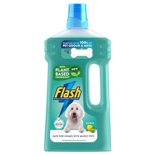 Image of Flash For Pet Lovers Liquid Cleans Messes & Odours 1L