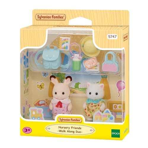 Image of Sylvanian Families - 5747 Nursery Friends - Walk Along Duo - Dollhouse Playsets