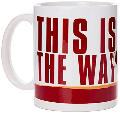 Image of Pyramid Star Wars The Mandalorian Mug This is The Way, White