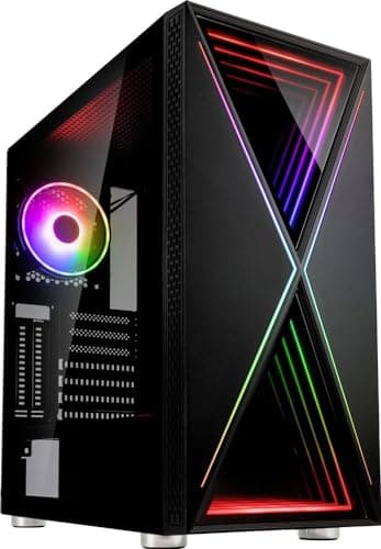 Image of Kolink Void X ARGB Midi Tower Case - Black Window
