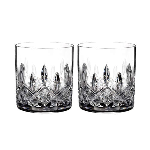 Image of Waterford Lismore Connoisseur Collection 1058294 Tumbler Straight Side 7oz Pair, Non Lead Crystal