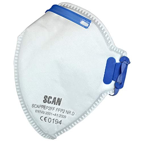 Image of Scan SCAPPEP2FFB FFP2 Fold Flat Disposable Masks Pack of 20