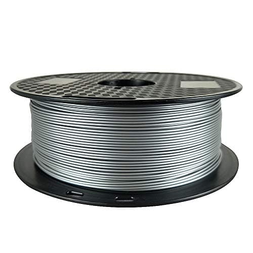 Image of CC3D Silver PETG Pro Filament 1.75 mm 1KG 3D Printer Filament 2.2lbs Spool 3D Printing Material Fit Most FDM 3D Printer Metal Metallic PETG Silver Color