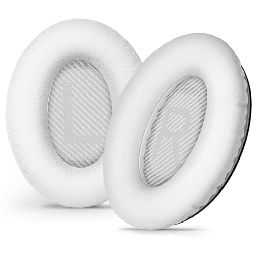 Image of Aurivor Bose Replacement Ear-Pads for Quiet-Comfort 35 QC-35 ii 25 2 15 Headphones, Cushion Kit for Bose SoundLink Around-Ear II Wireless, QC-25/ QC-15/ QC-2 AE2 BA2 Headphones and More