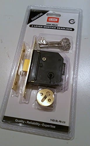 Image of UNION UNNYESDLPB25 Mortice Deadlocks 3 Lever