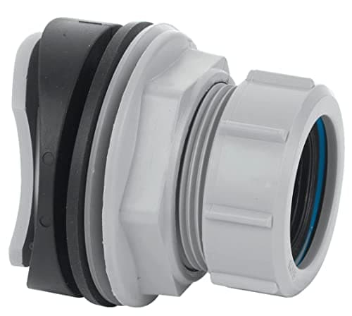 Image of Mcalpine Mechanical Soil Grey Boss Connector For Pipe 1.25'' BOSSCONN-1.25GR