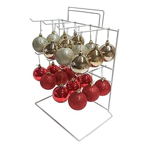 Image of Display Stands 8 Hook Retail Counter Top for Keyrings, Crafts & Accessories in White - Shop, Market (J87)