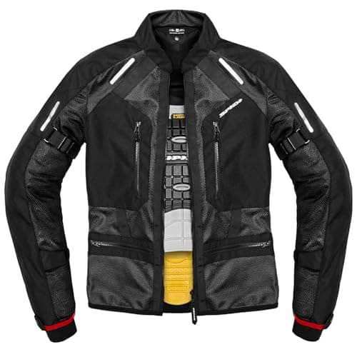Image of SPIDI Tech Armor Textile Jacket Motorcycle Black 2XL