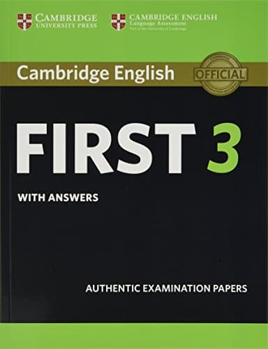 Image of Cambridge English First 3 Student's Book with Answers (FCE Practice Tests)