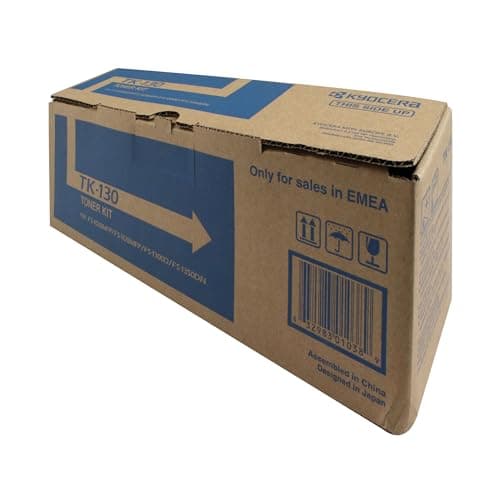 Image of Kyocera TK-130 K Toner Black, Original Premium Printer Cartridge 1T02HS0EUC for ECOSYS FS-1028MFP, FS-1128MFP, FS-1300D, FS-1350DN