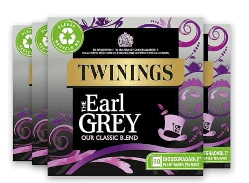 Image of Twinings Earl Grey Tea 400 Bags (Multipack of 4 x 100 Tea Bags)