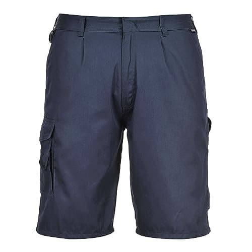 Image of Portwest S790 Men's High Performance Comfort Combat Cargo Work Shorts Navy, M