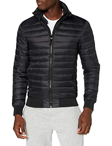 Image of Superdry Men's Fuji Bomber Jacket Not Applicable, Black, 2XL