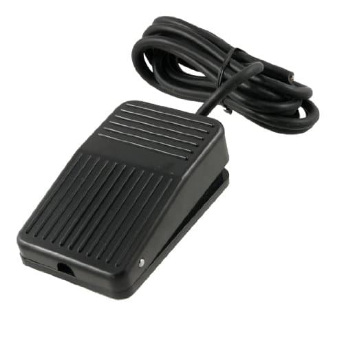 Image of sourcingmap AC 250V 10A SPDT NO NC Plastic Momentary Power Foot Pedal Switch Black