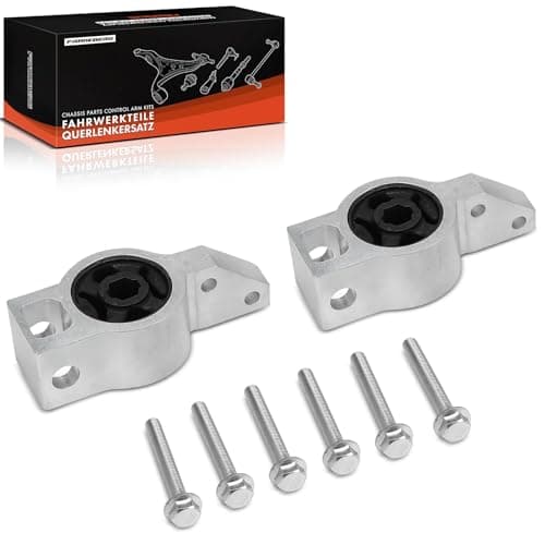 Image of Frankberg 2x Control Arm Suspension Arm Front Axle Compatible with Golf VI Cabriolet 517 2011-2016 A3 8P1 2003-2012 C.a.d.d.y Alltrack MPV SAB 2015-2022 Leon 1P1 2005-2010 Replace# 1K0199231J