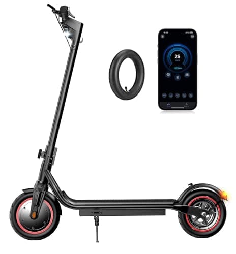 Image of HeyScooter Electric Scooter, 34-45KM Range 500W Motor 8.5-9.3" Pneumatic Tires Fast Electric Scooter for Adults with APP Control,3-4 Speed Modes,Foldable E Scooter