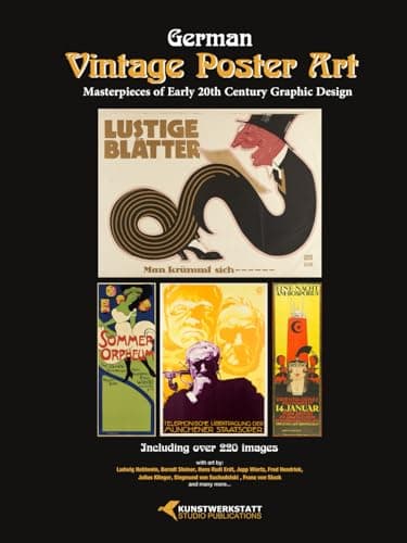 Image of German Vintage Poster Art: Masterpieces of Early 20th Century Graphic Design