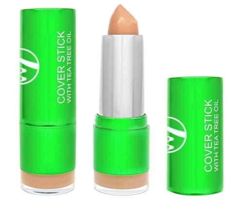 Image of 2x Tea Tree Concealer Stick Medium/Deep, Creamy, Skin Soothing Formula For Blemishes & Redness - Long-Lasting Makeup – Bundled by Smart Cutie