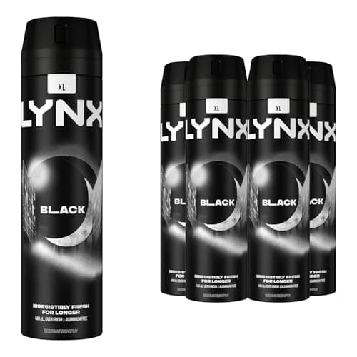 Image of Lynx Black Bodyspray 200 ml x 5 pack